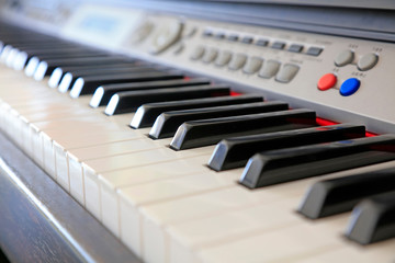 Electric piano keys