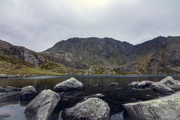 river in mountains