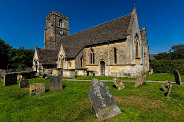 St Mary Magdalene church in Hullavington, Wiltshire, England, United Kingdom
