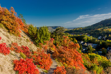 Herbstlicher Spaziergang entlang der Saale-Horizontale im wunderschönen Jena -...