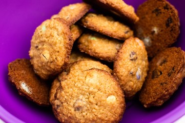 cookies on a plate