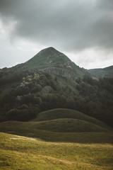 landscape in the mountains