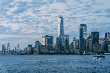 Fototapeta premium new york city skyline