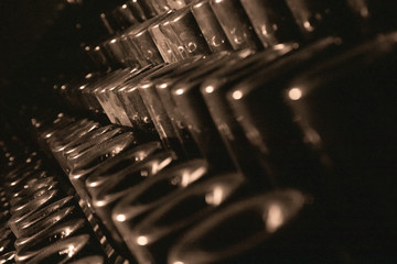 bottles of champagne