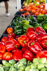 vegetables in the market