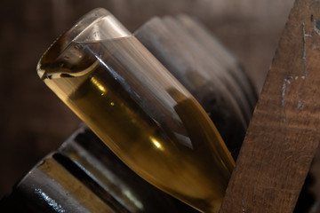 Champagne in process