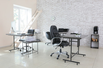 Interior of modern comfortable office