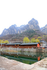 Fototapeta premium Guoliang Village scenery, Henan Province, China