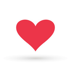 Heart Icon Vector. Valentine heart Icon Drawing.