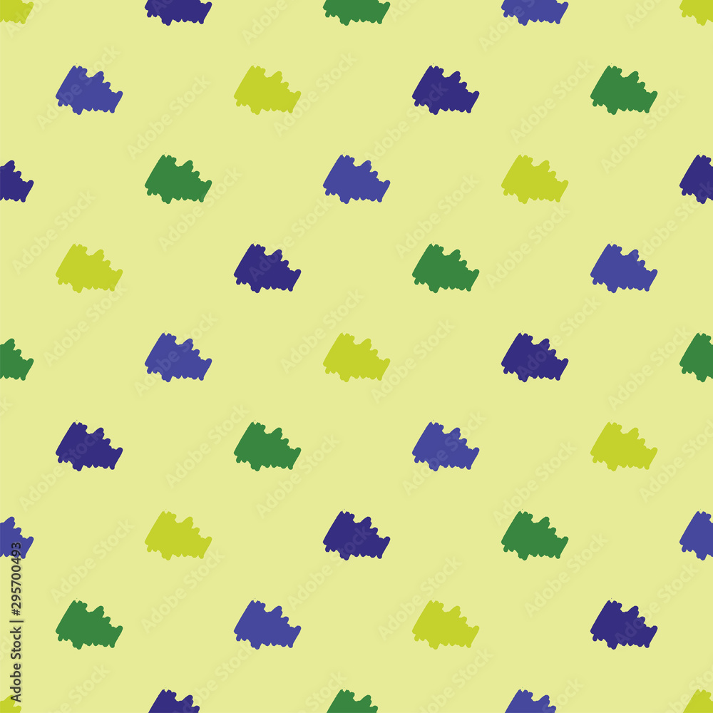 Poster textile colorful fabric in retro style on light background. vector elegant template. vector geometri