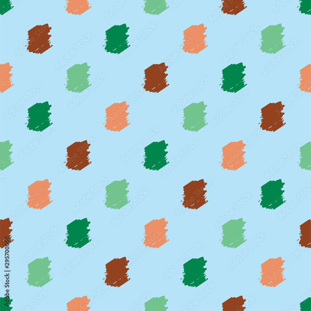 Poster textile colorful fabric in retro style on light background. vector elegant template. vector geometri