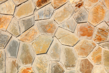 Rock wall, closeup of photo