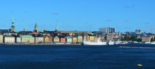 view of Stockholm in Sweden