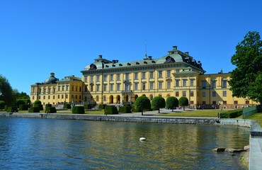 Fototapeta na wymiar Drottningholm Palace in Sweden