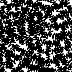 Grunge background black and white vector abstract seamless