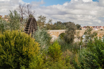 Albolafia water mill in Cordoba, Spain