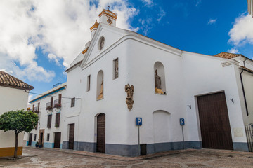 Fototapeta na wymiar Nuestra Senora de la Paz church in Cordoba, Spain