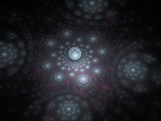 Imaginatory fractal background Image