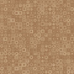 Abstract Symbols Random Distributed Pattern Computational Generative Art background illustration