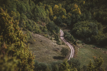 road in the mountains