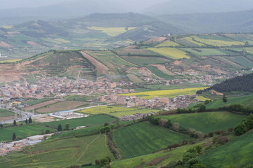 aerial view of Gorgan