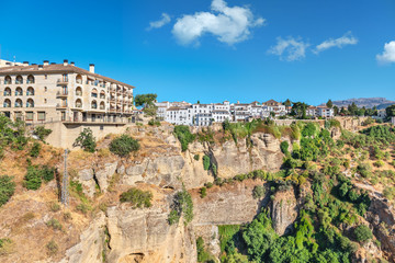 Fototapeta na wymiar Ronda cityscape. Andalusia, Spain