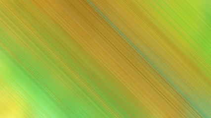 futuristic motion speed lines background or backdrop with yellow green, pastel orange and moderate green colors. dreamy digital abstract art