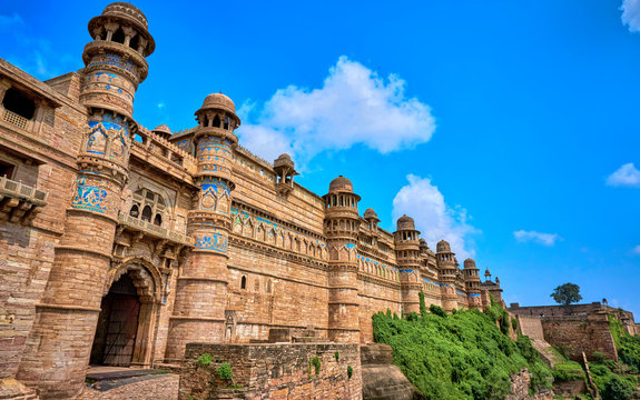 Gwalior Fort India Stock Photo  Download Image Now  Gwalior Fort  Architecture  iStock