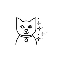 Cat kitten icon. Element of cats icon