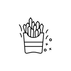 Free potato dinner icon. Element of menu dishes icon