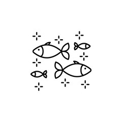 Christianity fish icon. Element of christianity icon