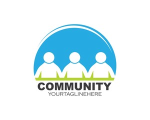 leadership,community,social and company Logo icon vector