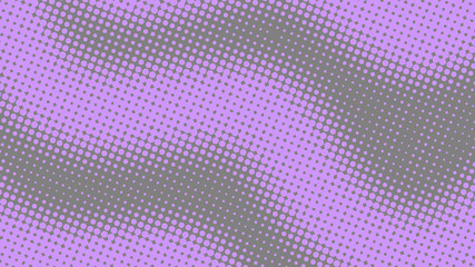 Bright purple and mauve pop art retro background with halftone dots in comic style, vector illustration eps10