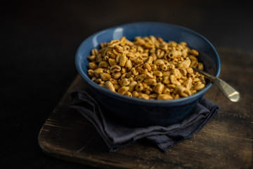 breakfast cereals concept