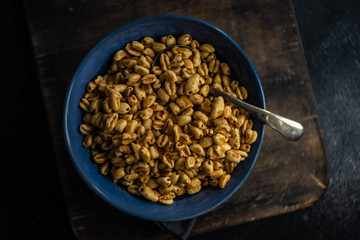 breakfast cereals concept