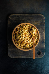 breakfast cereals concept