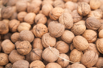 ripe inshell walnuts