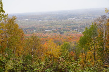 Wisconsin's Fall Autumn season color landscape photography. The beauty of autumn color season change.