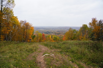 Wisconsin's Fall Autumn season color landscape photography. The beauty of autumn color season change.
