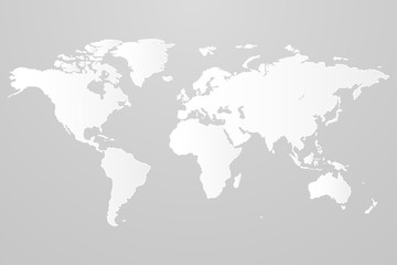 Fototapeta na wymiar Globe earth world map. Planet cartography. vector