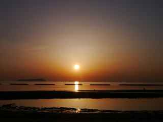 香川県　夕焼け