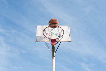  A day playing basketball