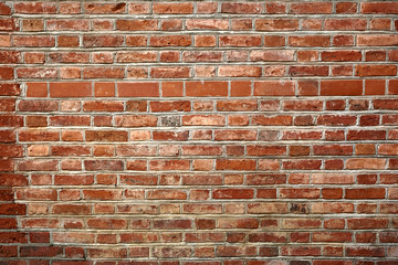 Naklejka premium Brick wall background. Stone wall. Brickwork texture. Pattern.