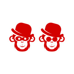 monkey red logo