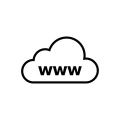 Cloud download icon