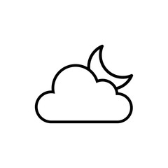 cloud weather icon