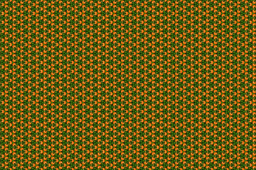 Abstract geometric seamless pattern background, Kaleidoscope effect pomegranate