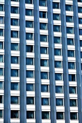 Fototapeta premium wall with many identical windows
