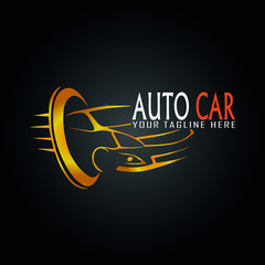 MVP car is a fresh and modern print logo template. Represents speed, dynamism and velocity. Ideal for all types of car related business and companies.