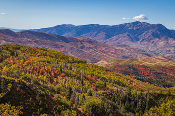 autumn in the mountains